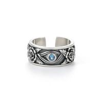 Ring 925 Silber Sterling Herren Damen Zirkonia blau Anpassbar Baden-Württemberg - Öhringen Vorschau