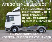 MERCEDES ATEGO 824L E5 SATTELZUGMASCHINE FÜHRERSCHEIN KL.3 Bj.201 Niedersachsen - Hessisch Oldendorf Vorschau