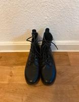 Leder Stiefeletten / Schwarze Boots von HUB, Größe 37 Bremen - Neustadt Vorschau