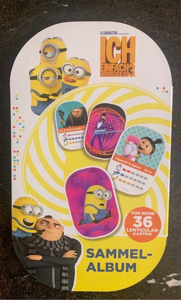 MINIONS Sammelkarten INKL. Sammelalbum / REWE 2017 in Brandenburg - Potsdam  | eBay Kleinanzeigen ist jetzt Kleinanzeigen