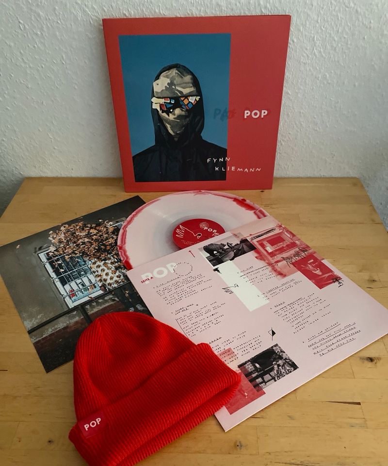 Fynn Kliemann „POP“ LP Vinyl Schallplatte + Beanie Mütze in Mainz