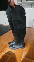 Overknee Lederstiefel lang schwarz 39 made in Italy Kreis Pinneberg - Pinneberg Vorschau