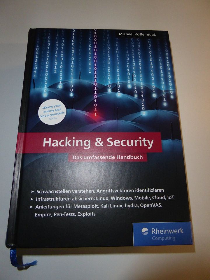 Fachbuch "Hacking & Security" von Michael Kofler in Fürstenwalde (Spree)