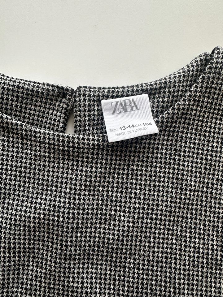 Neuwertiges Etuikleid Kleid v ZARA Hahnentritt Karo, 13-14 J 164 in Köln