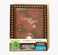 Casino Royale (4k UHD Blu Ray) STEELBOOK - NEU - James Bond 007 Mitte - Tiergarten Vorschau