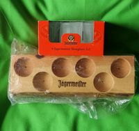 Jägermeister Likör, Echtholz Tablett + 6 x Shotgläser 2cl The Blo Niedersachsen - Reppenstedt Vorschau