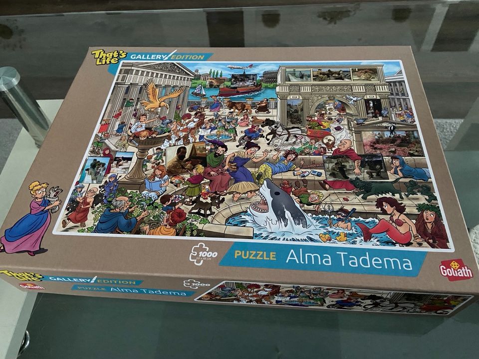 Goliath 1000 Teile Puzzle Alma Tadema in Mülheim (Ruhr)