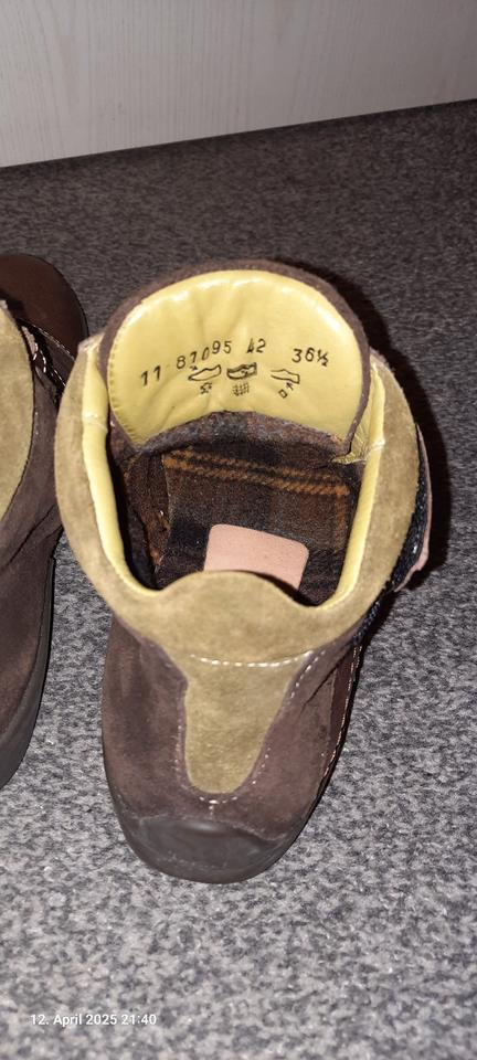 THINK! Schuhe halbhoch Leder Gr. 36,5 neuwertiger Zustand in Nürnberg (Mittelfr)