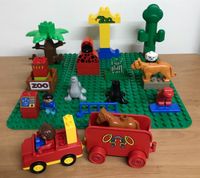 Lego Duplo Zoo Tiere Auto Anhänger Pferd Bäume Dino Rheinland-Pfalz - Urmitz Vorschau