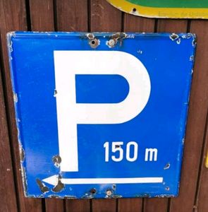 Parkplatz Schild in Baden-Württemberg