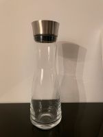 Wasserkaraffe mit Deckel Glas Metall Hessen - Bad Soden-Salmünster Vorschau
