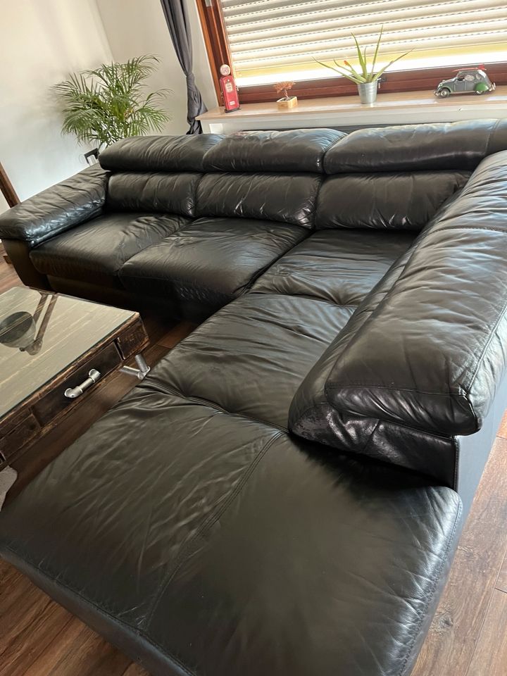 Couch, Leder Couch Sofa Sessel Lounge Stuhl in Essen