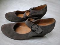 Gabor Schuhe Wildleder Pumps Riemen Keilabsatz Größe 7 Schleswig-Holstein - Eckernförde Vorschau