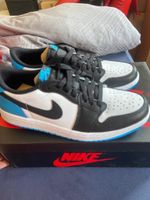 Jordan 1 low Black dark powder blue Feldmoching-Hasenbergl - Feldmoching Vorschau