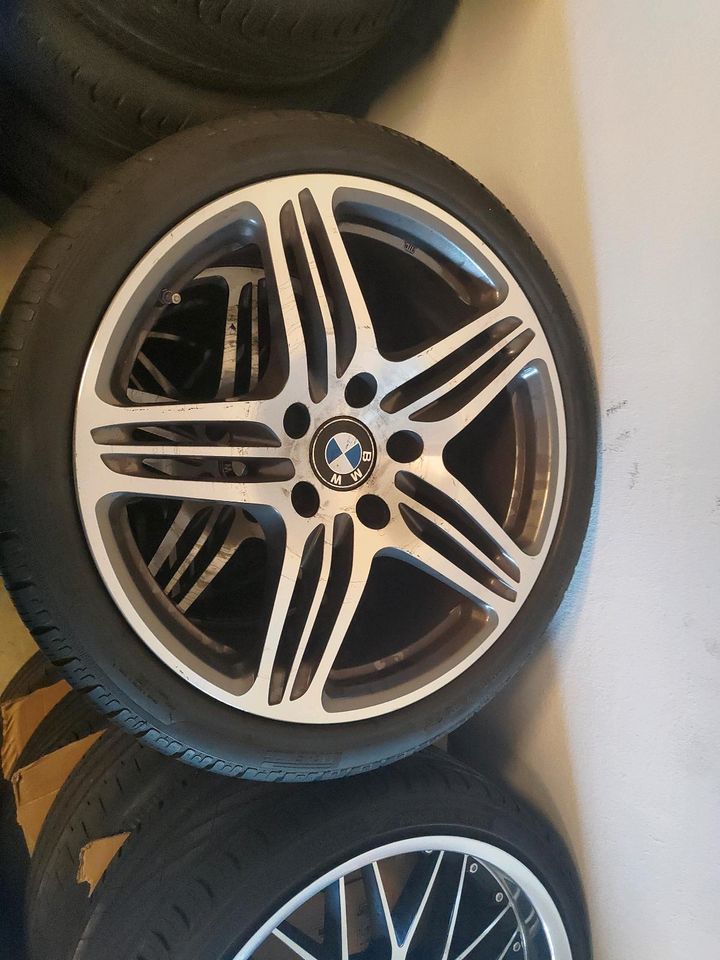 4x 19Zoll BMW Felgen / Heck breitere Felgen 5x130 / Winterreifen in Erftstadt