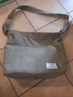 Neuwertig Cord Handtasche Khaki Grün Umhängetasche Retro 70er Schleswig-Holstein - Klein Nordende Vorschau