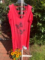⭐️ Neues Tredy Long Top, Shirt, Kleid, Gr.44 cut out, rot⭐️p Hannover - Misburg-Anderten Vorschau