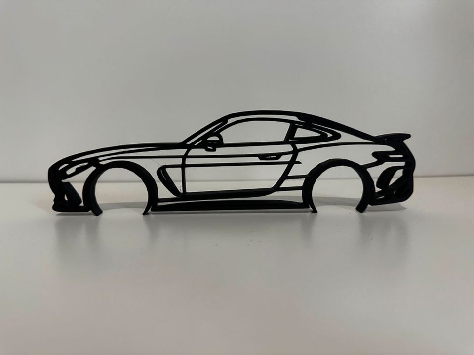 Mercedes AMG GT,  3D Silhouette, Wanddekoration, 25cm in Rosdorf