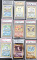 PSA 9 1. Edition Shadowless & Glurak 4/102 Pokemon Karten Zapdos Berlin - Mitte Vorschau