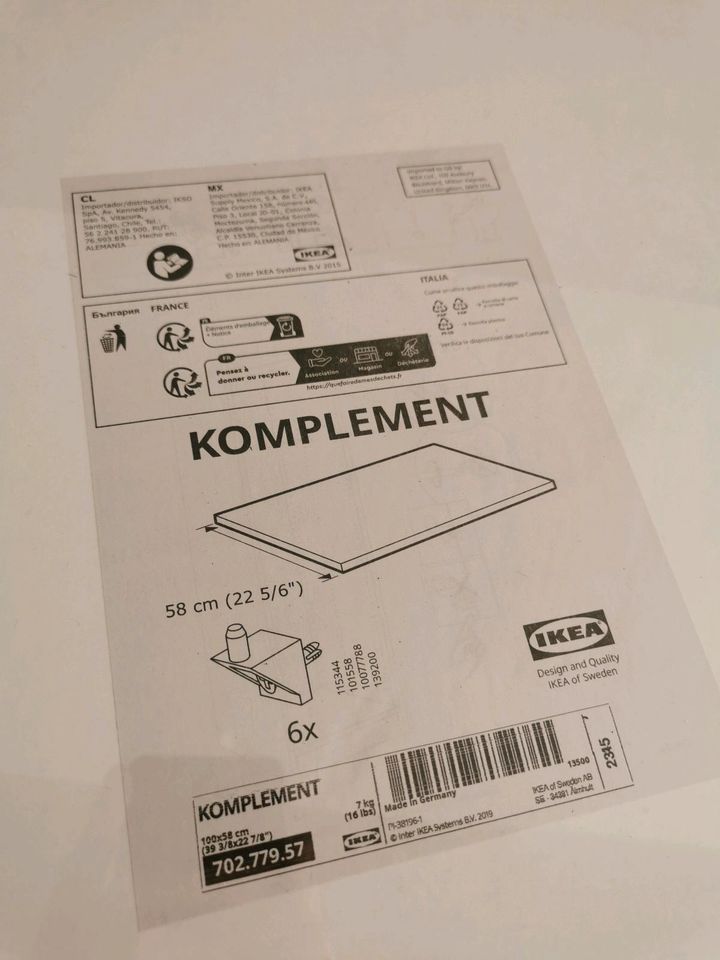 Ikea komplement ❗ in Traunstein