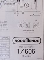 Service Manual Nordmende Transistorkoffer 1/606 Mambino Saarland - Merzig Vorschau