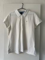 TOMMY HILFIGER Poloshirt Damen Oberteil Shirt weiß Gr XXL Hessen - Florstadt Vorschau