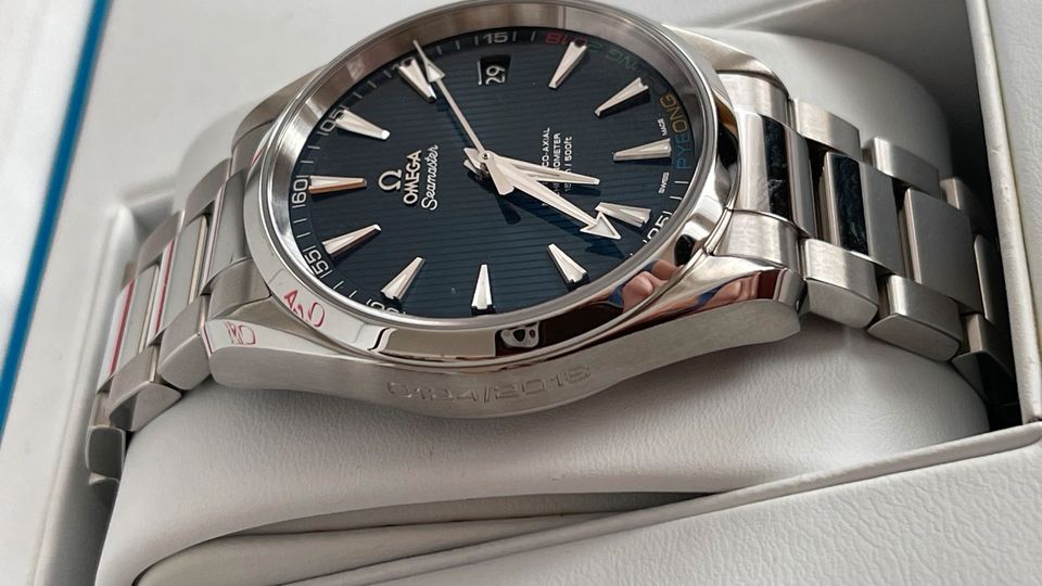 Omega Seamaster Aqua Terra PyeongChang 41,5 mm aus 2023 in Krauthausen