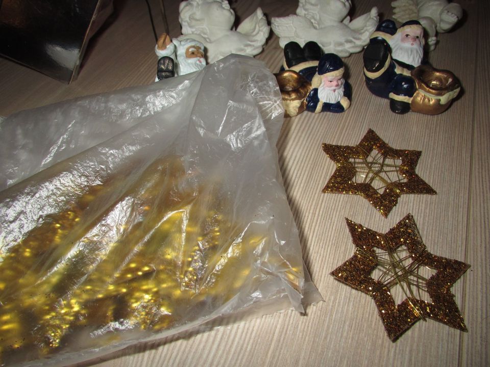 Deko-Paket für Weihnachten Engelchen/Putten, Glöckchen, uvm. in Bad Hönningen