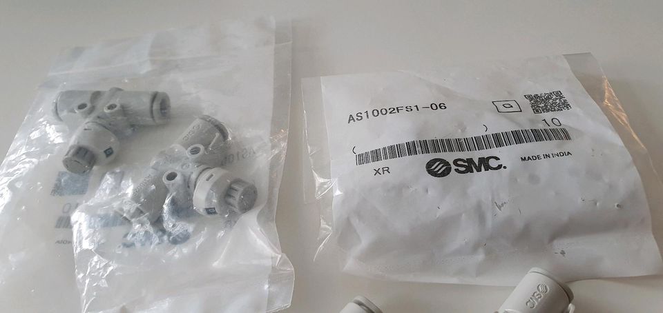 8x Drosselrückschlagventil SMC 6mm Drossel Pneumatik Festo in Passau