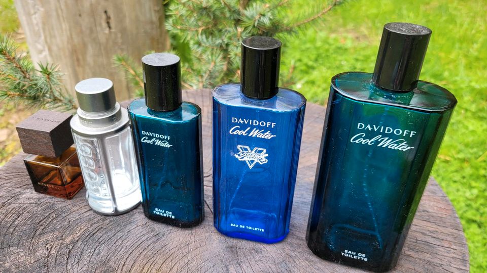 Eau de toilette parfüm flacons davidoff cool water boss rituals in Callbach