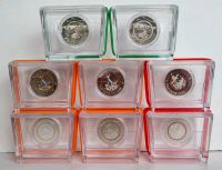 5 Euro Münzen Spiegelglanz Klimazonen Polymer in Koziol-Box Frankfurt am Main - Westend Vorschau