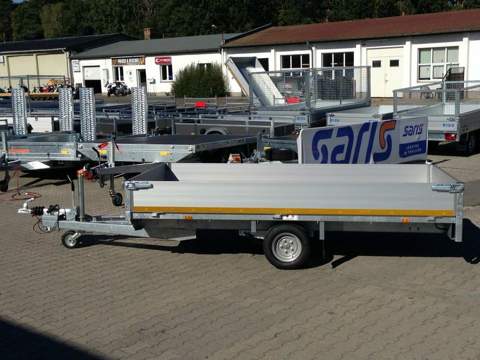 ⭐️ Eduard Auto Transporter 1350 kg 311x180x30 cm Rampen Winde 63 in Schöneiche bei Berlin