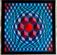 Vasarely Progressions 1 CHEYT-MC-4 Hochglanz-Kunstdruck 41x41 Mitte - Tiergarten Vorschau