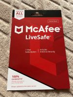 McAfee LiveSafe 1 Jahr Neu Ungeöffnet Nordrhein-Westfalen - Ahlen Vorschau