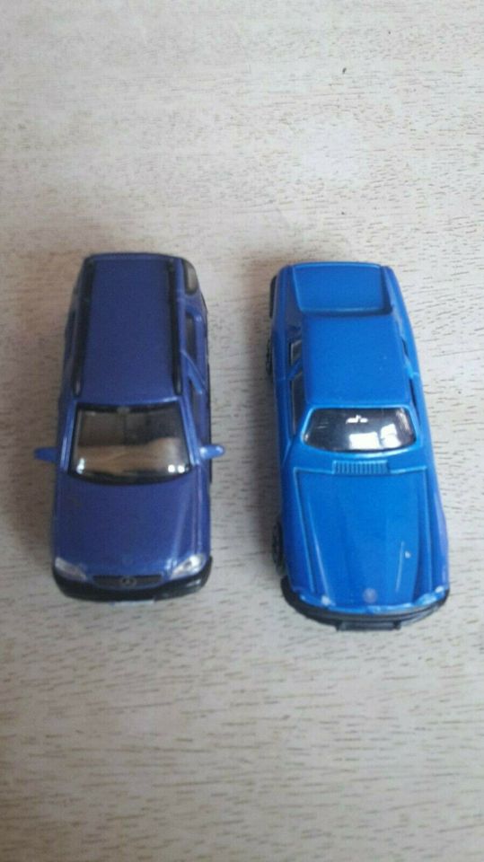 2 Modellautos 1:87 Mercedes Benz ML320, Jaguar XJS in Weißenhorn