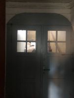 Alte Zweiflügliche Holztür antik Wohnungseingangstür Sachsen - Diera-Zehren Vorschau