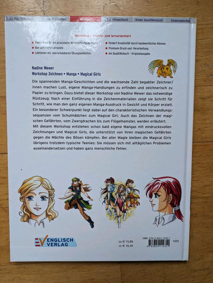 Buch Workshop Zeichnen Manga Magical Girls von Nadine Wewer in Schiffdorf