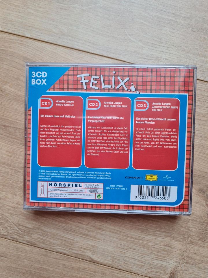 3 CDs Felix spannende Abenteuer in Krefeld