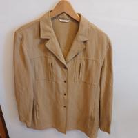 Jacke Blusenstil Rosner, beige, wie NEU, m. 58% Leinen, Gr.40 Bayern - Ortenburg Vorschau