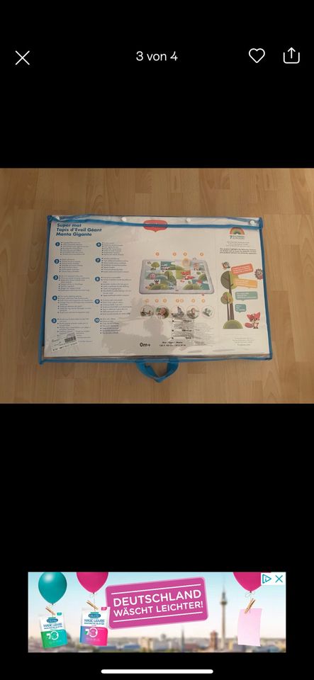 NEU Baby Krabbeldecke Spieldecke 150x100cm Tiny Love NEU in Dortmund