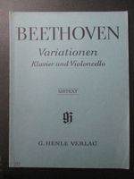 Beethoven Variationen für Klavier und Violoncello Henle Noten München - Untergiesing-Harlaching Vorschau