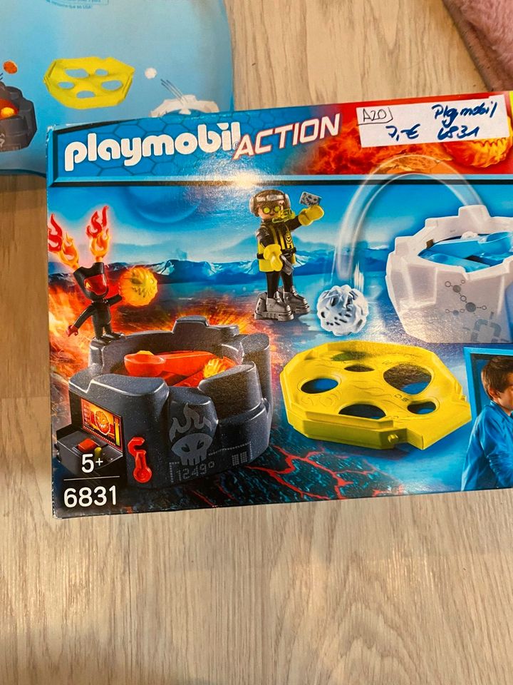 PLAYMOBIL 6831 Fire and Ice Action Game +Anleitung in Niedererbach