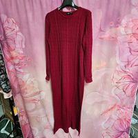 Langes Pulloverkleid Gr. S-M Rot Hijabkleid Tavin Rheinland-Pfalz - Alsheim Vorschau