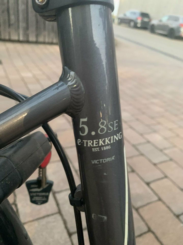 Victoria 5.8 Trekking Damen Ebike Viktoria 235,6km in Wörthsee