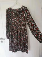 Sommerkleid langarm Blumen Niedersachsen - Nordhorn Vorschau
