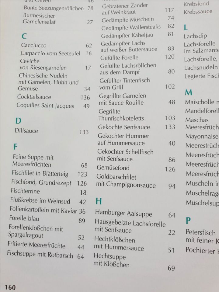 Kochbuch Leichter Genuss Fisch und Meeresfrüchte in Dresden