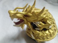 Goldener Drache Porzellanfigur chinesischer Wasserträger Deko Baden-Württemberg - Bad Boll Vorschau