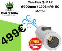 Can-Fan Q-MAX Ø200mm / 1203m³/h EC Motor, Schallgedämmt Baden-Württemberg - Bretten Vorschau