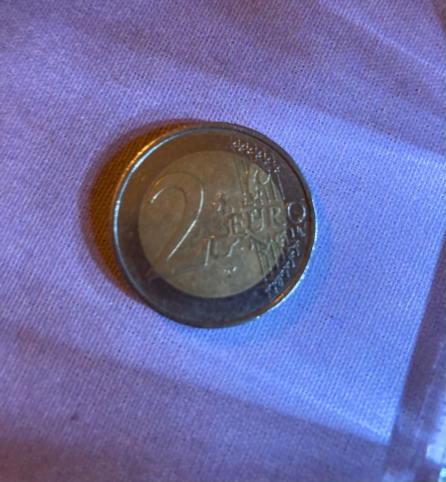 2 Euro Münze Deutschland 2002 Fehlprägung in Ludwigsburg