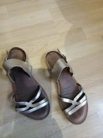 Sandalen ZIGN gold / Leder Gr. 37 Frankfurt am Main - Nordend Vorschau